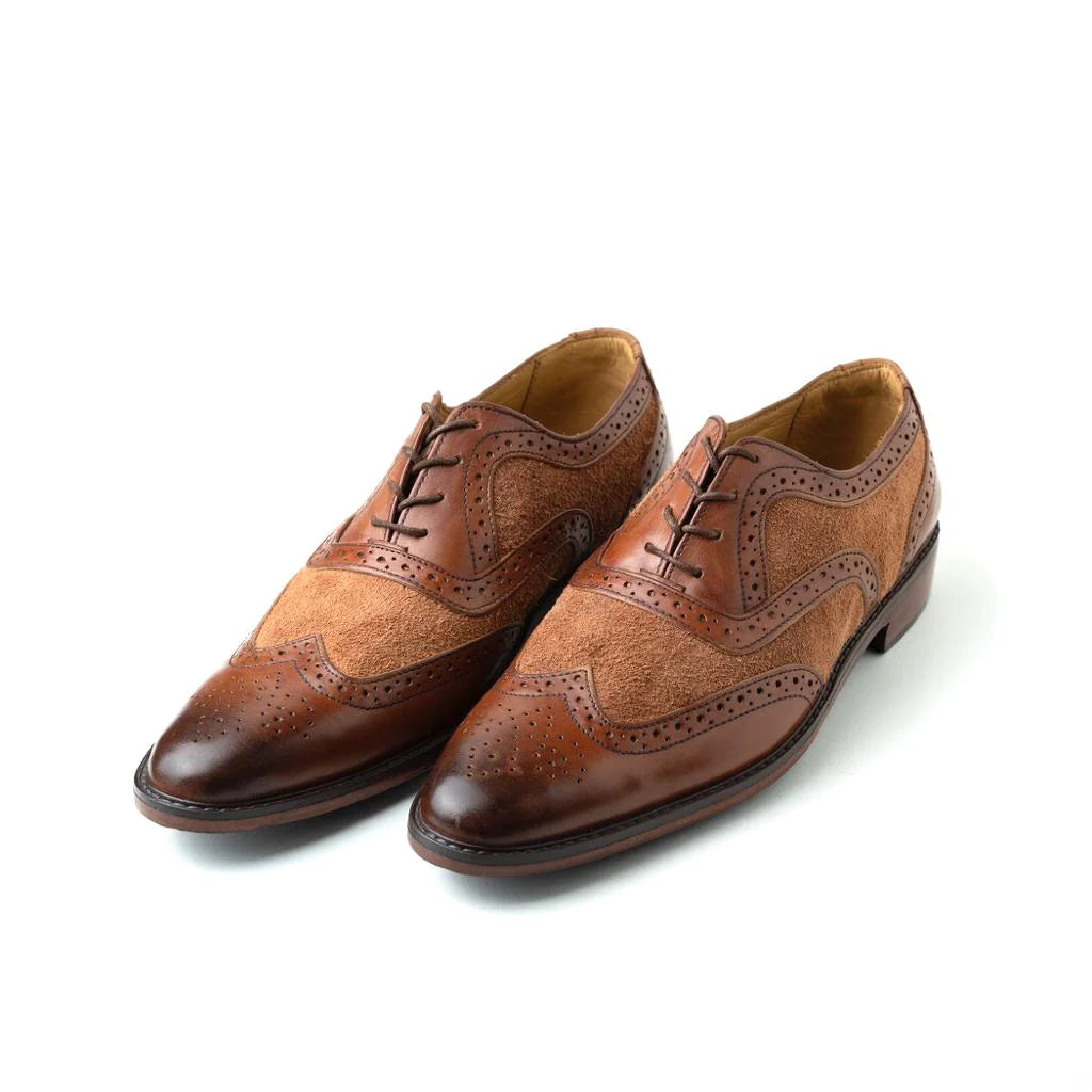 Brown Leather Office Shoes