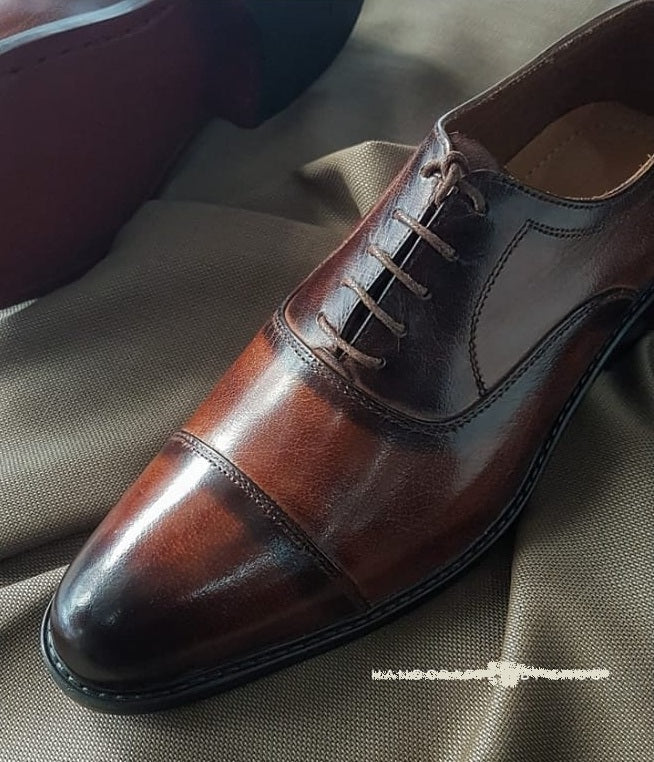 Dark Brown Leather Shoes