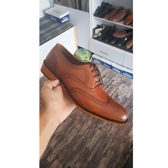 Brown Formal Shoes Pure Leather
